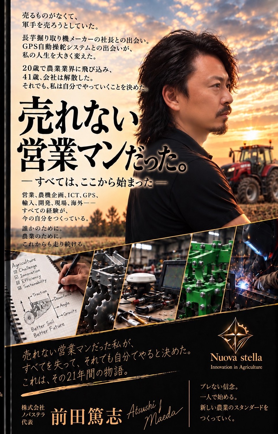 『売れない営業マンだった。― すべては、ここから始まった ―』表紙